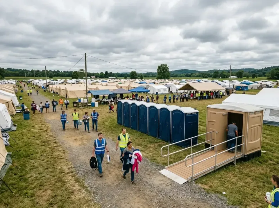 disaster-relief-camp-restrooms-010 — frequently asked questions, Dumpster & Portable Bathrooms Rental in Loch Lomond, VA